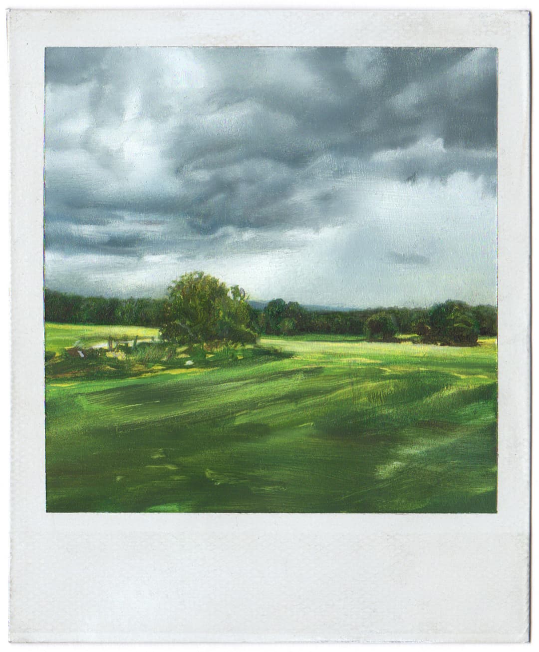 Before the storm on the farm