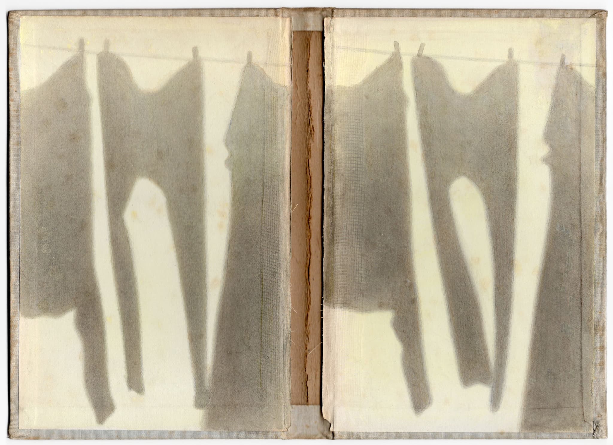 Clothing line shadow