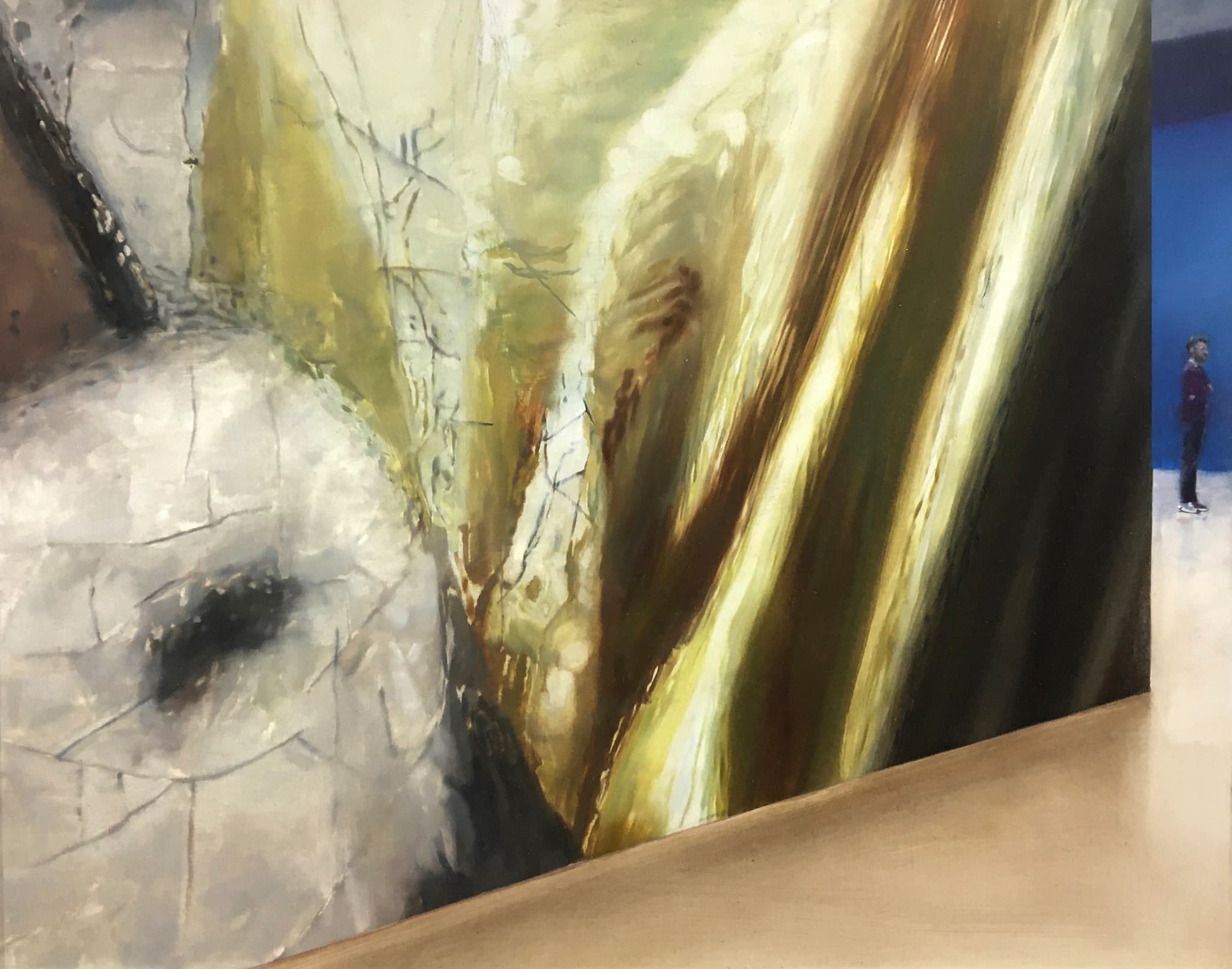 Closer to Verrmeer: exhibition wall vinyl