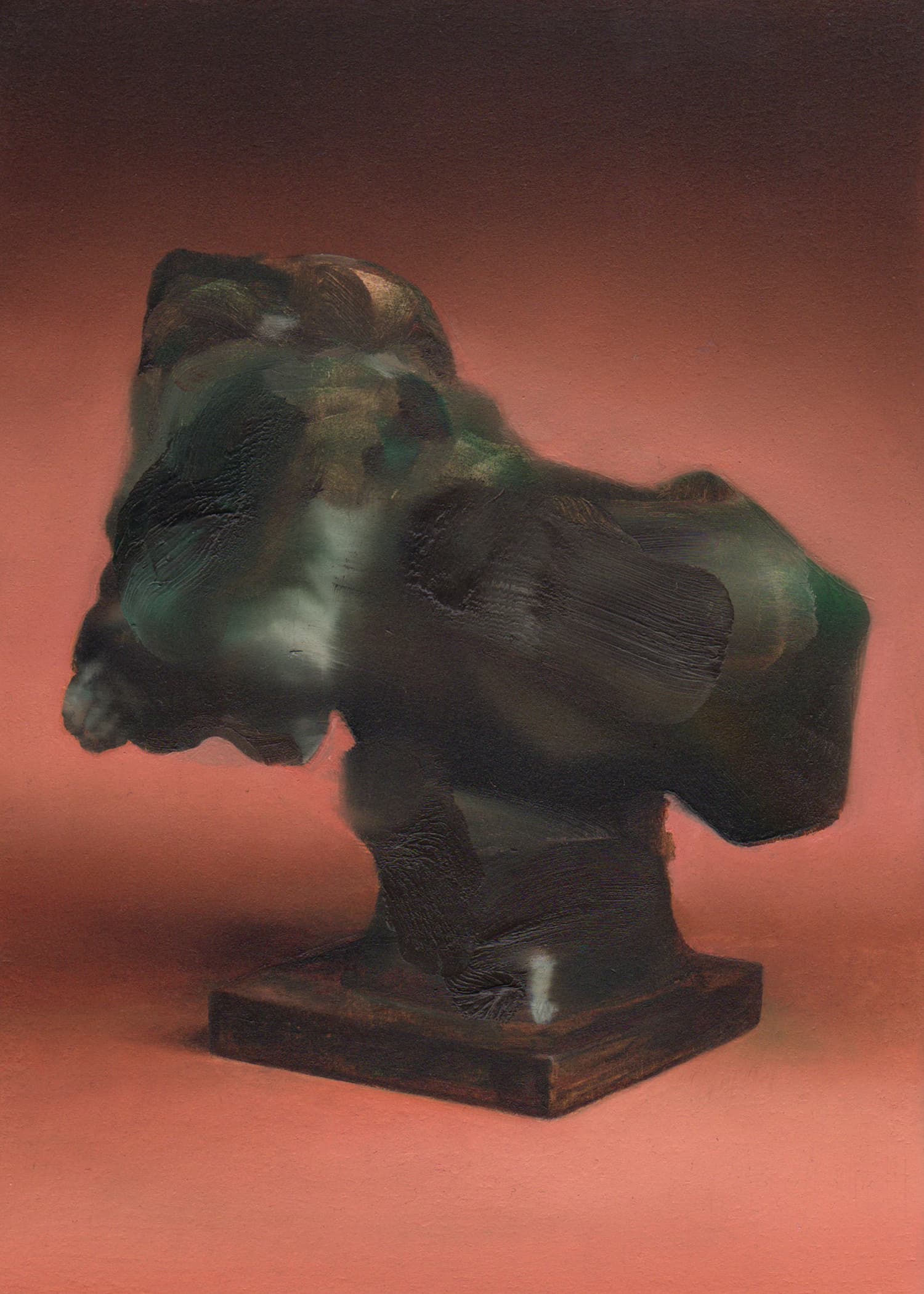 Ernst Barlach, God the Father Hovering. 1922